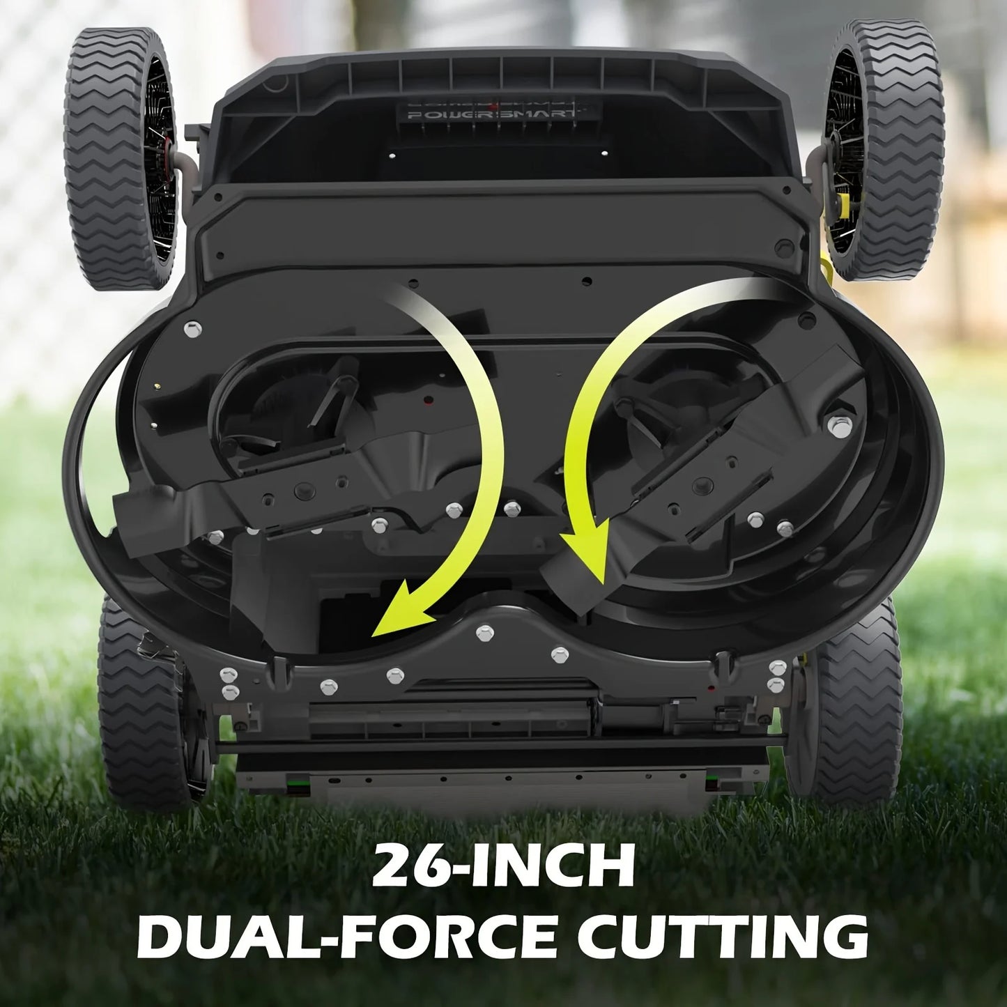 PowerSmart Self-Propelled Cordless Lawn Mower With 6.0Ah Battery