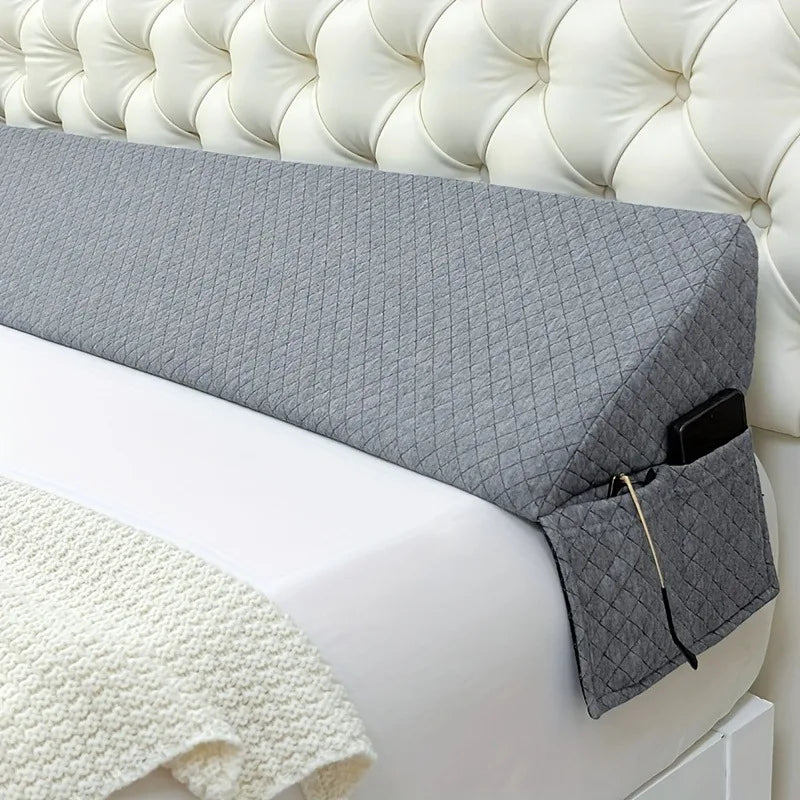 Bed Wedge Pillow Adjustable Memory Foam Backrest for Snoring