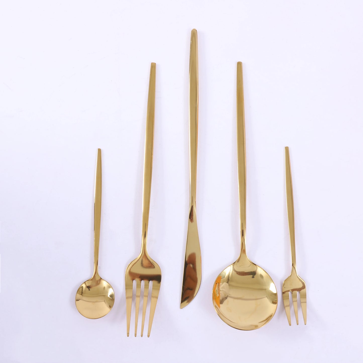 Stainless Steel Silverware Set Heavy Duty Cutlery for Weddings Buffets