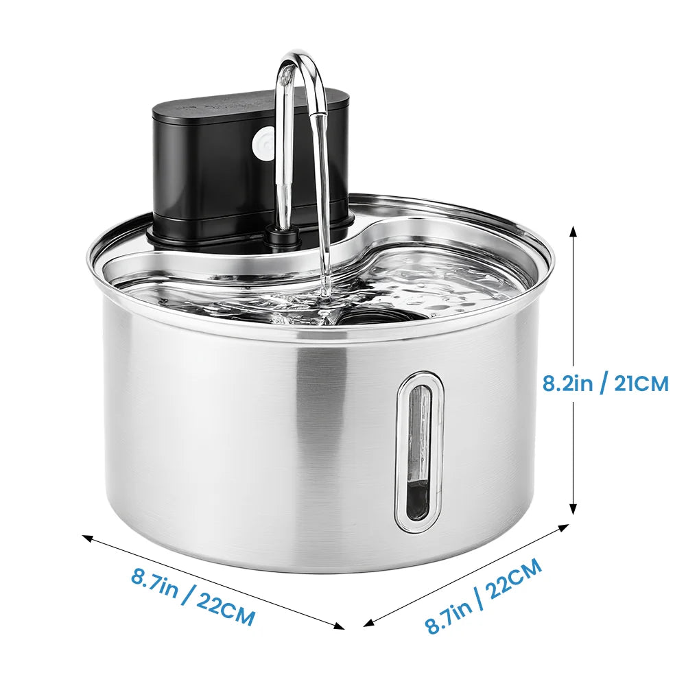 Cityflee Wireless Smart Automatic Water Fountain For Cats And Dogs