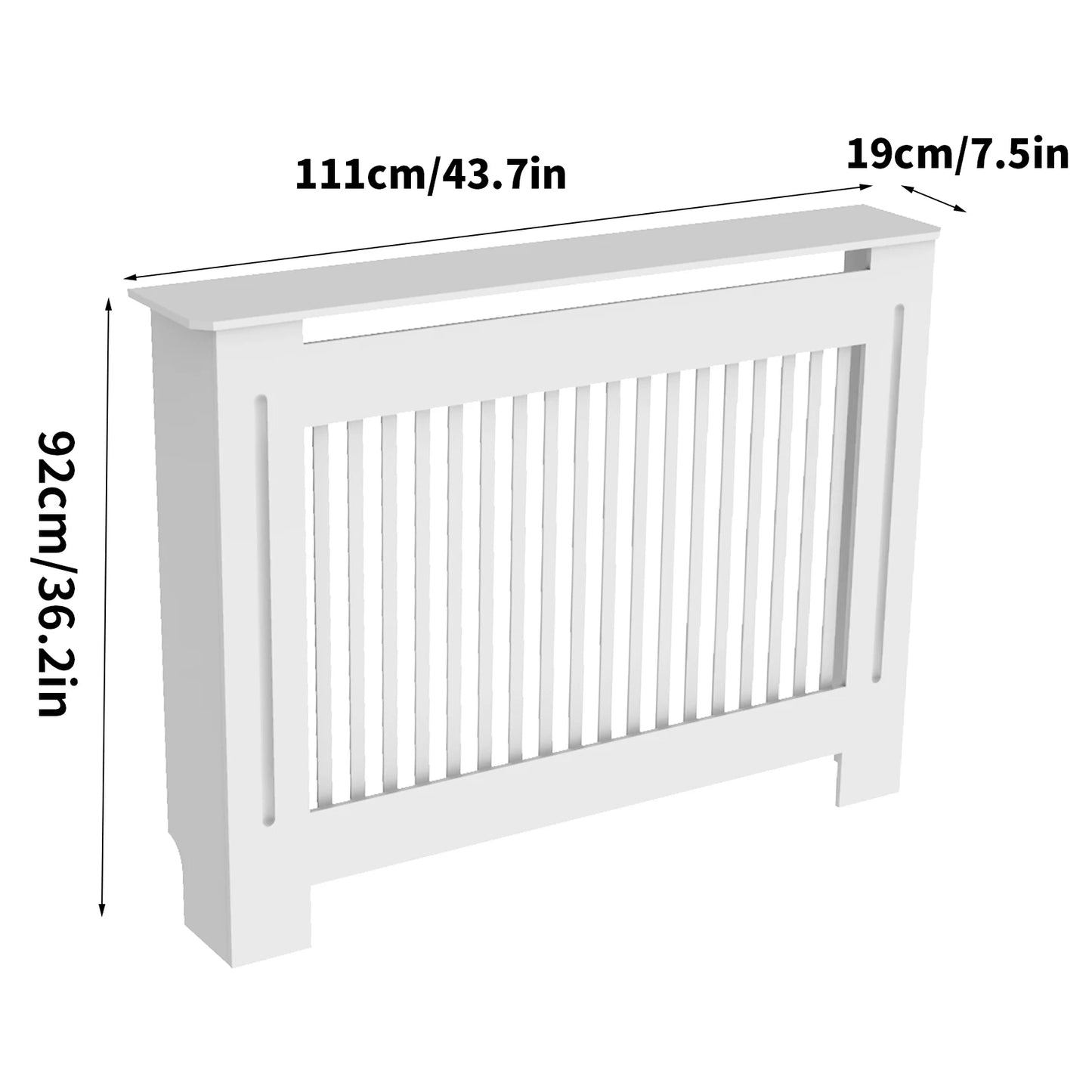 Mdf Radiator Cover Cabinet With Grill