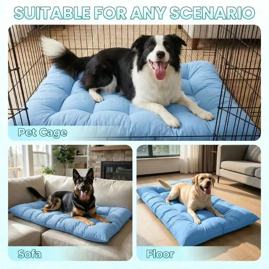 Summer Cooling Mat Dog Bed Ultra Soft Plush For Pets