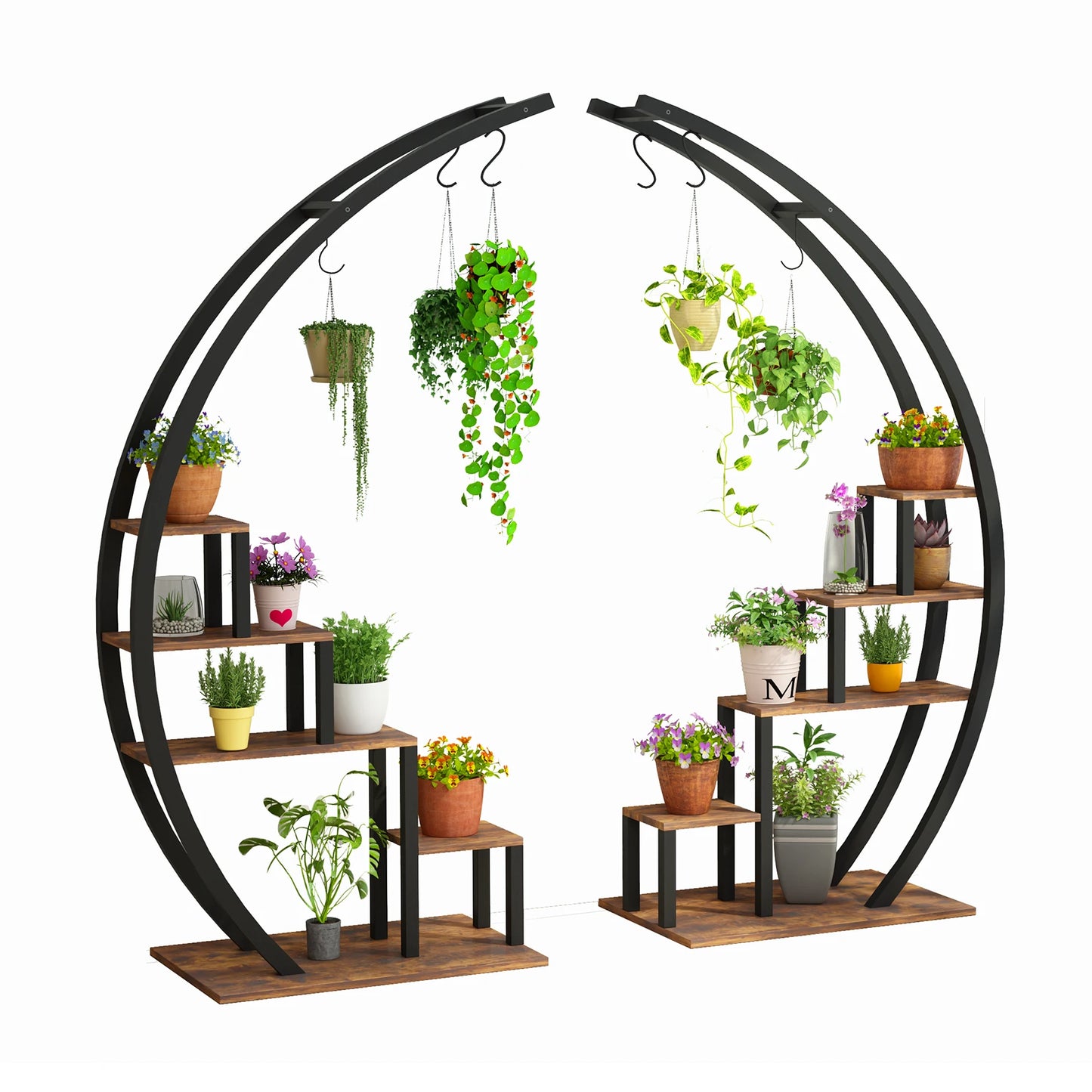 TWISTER.CK 5 Tier Flower Plant Stand Indoor 2 Pack