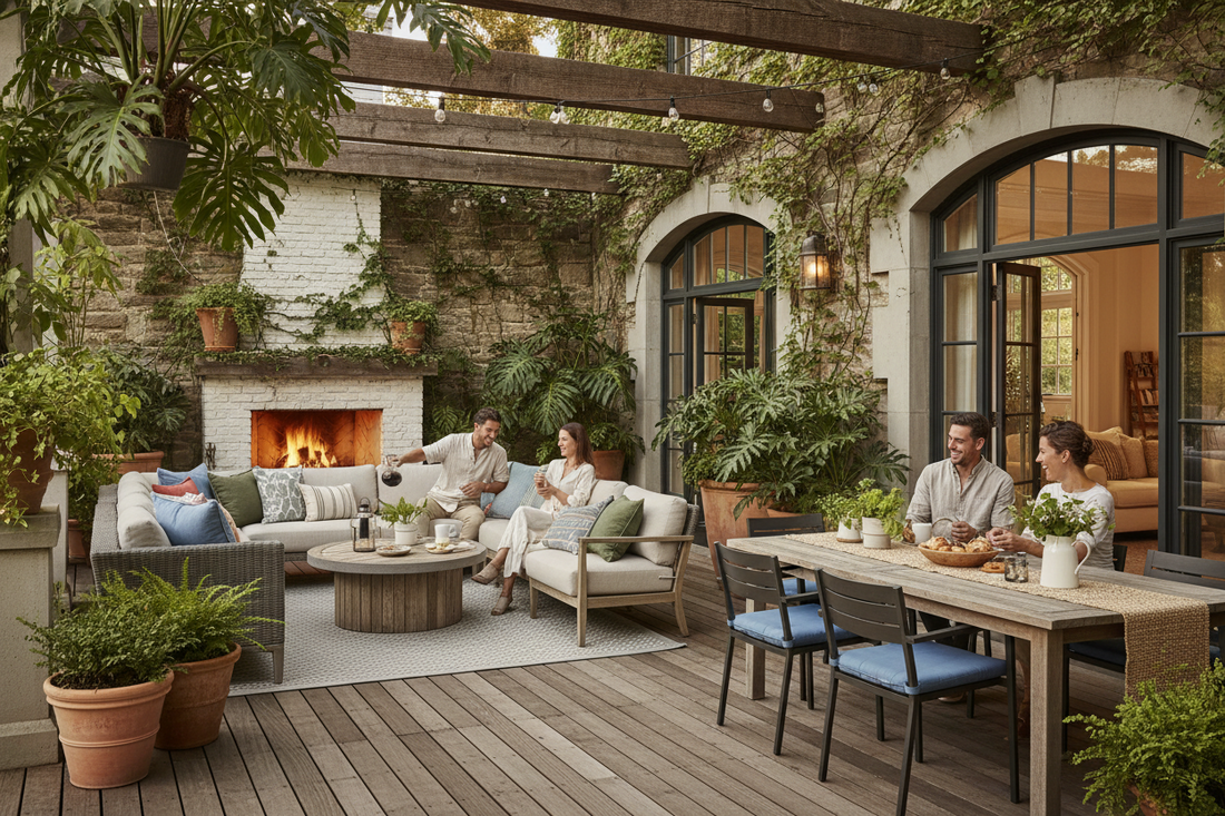 Transform Your Outdoor Space Into a True Home Extension With the Right Porch & Patio Furniture