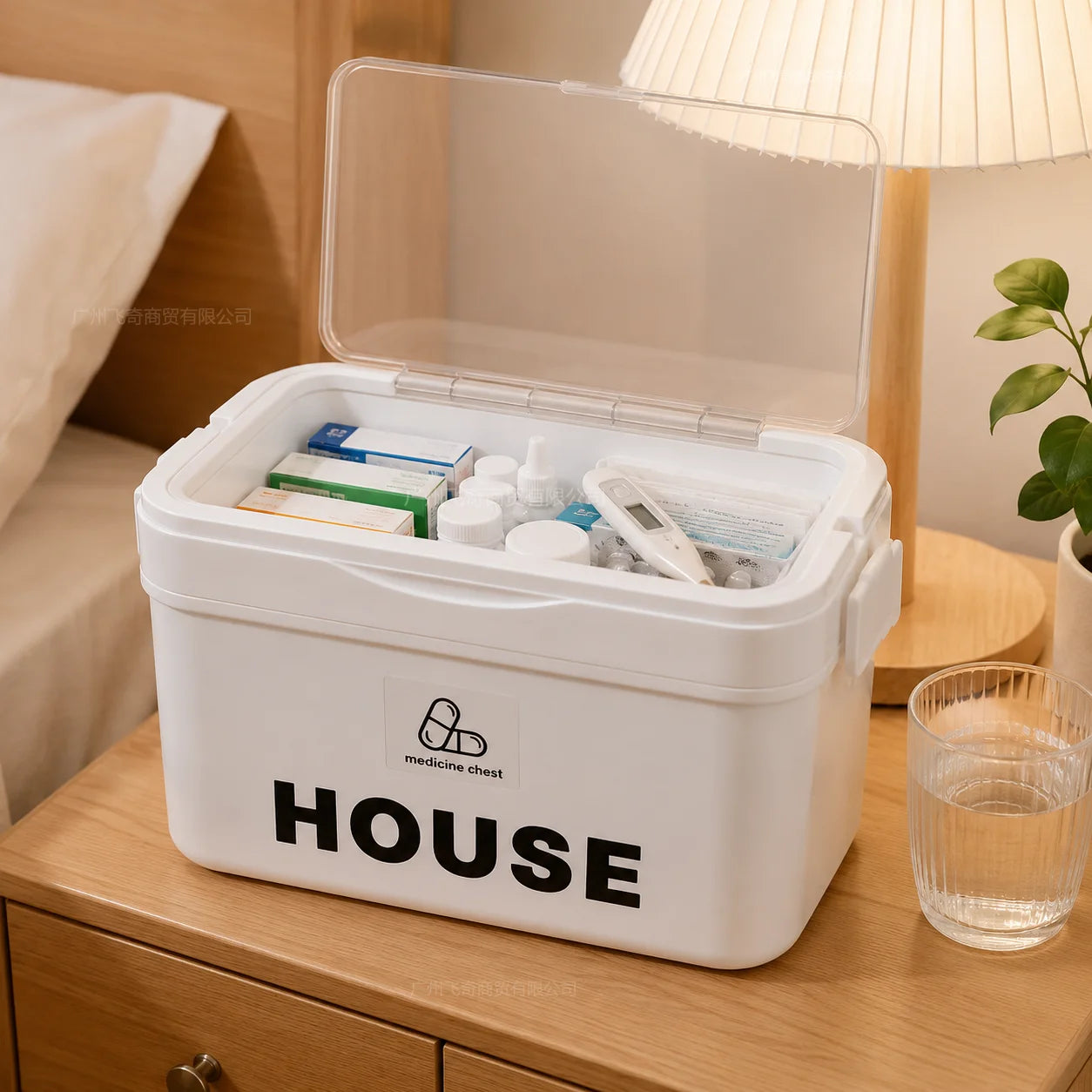 Large Capacity Stackable Storage Box Organizer For Home Office Use