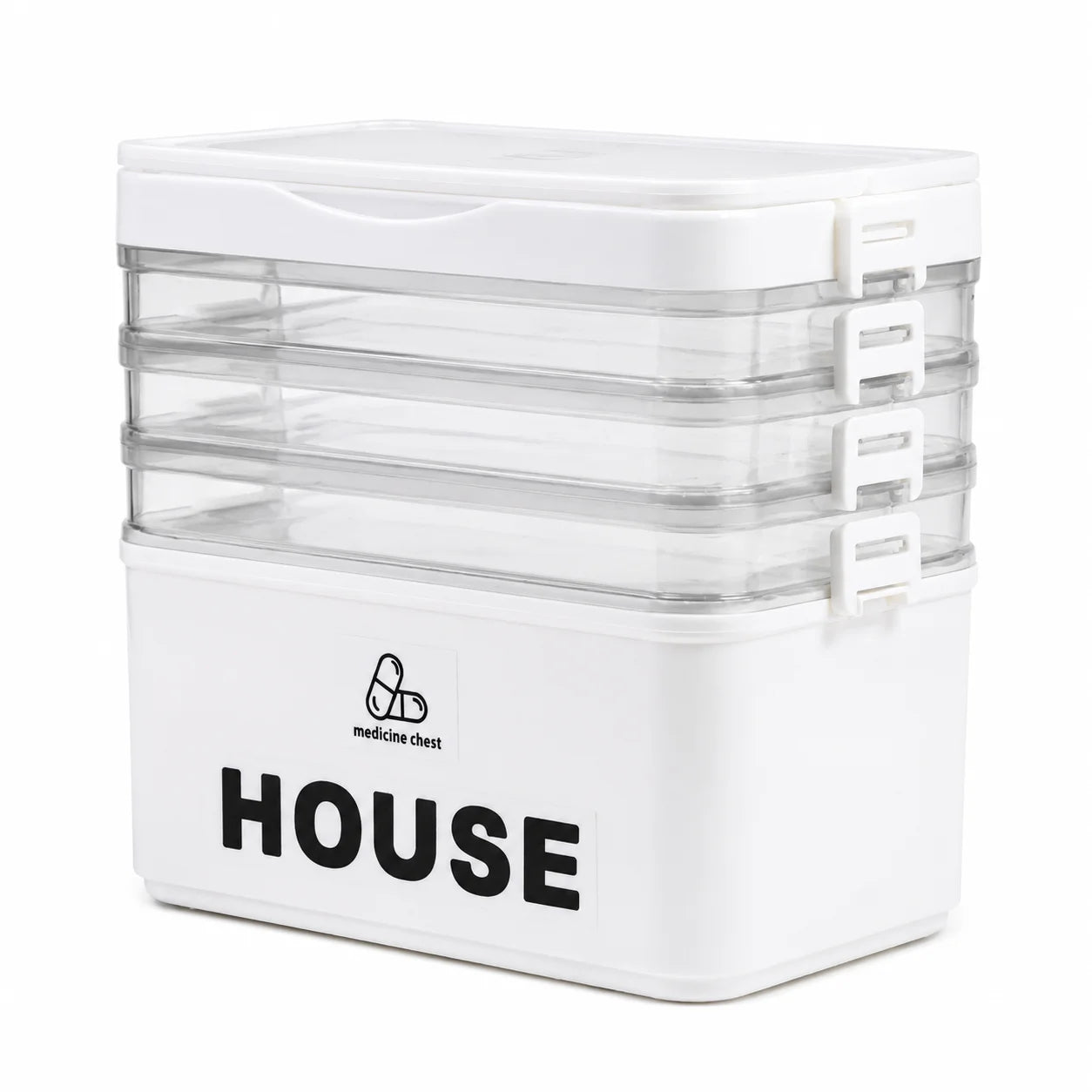 Large Capacity Stackable Storage Box Organizer For Home Office Use