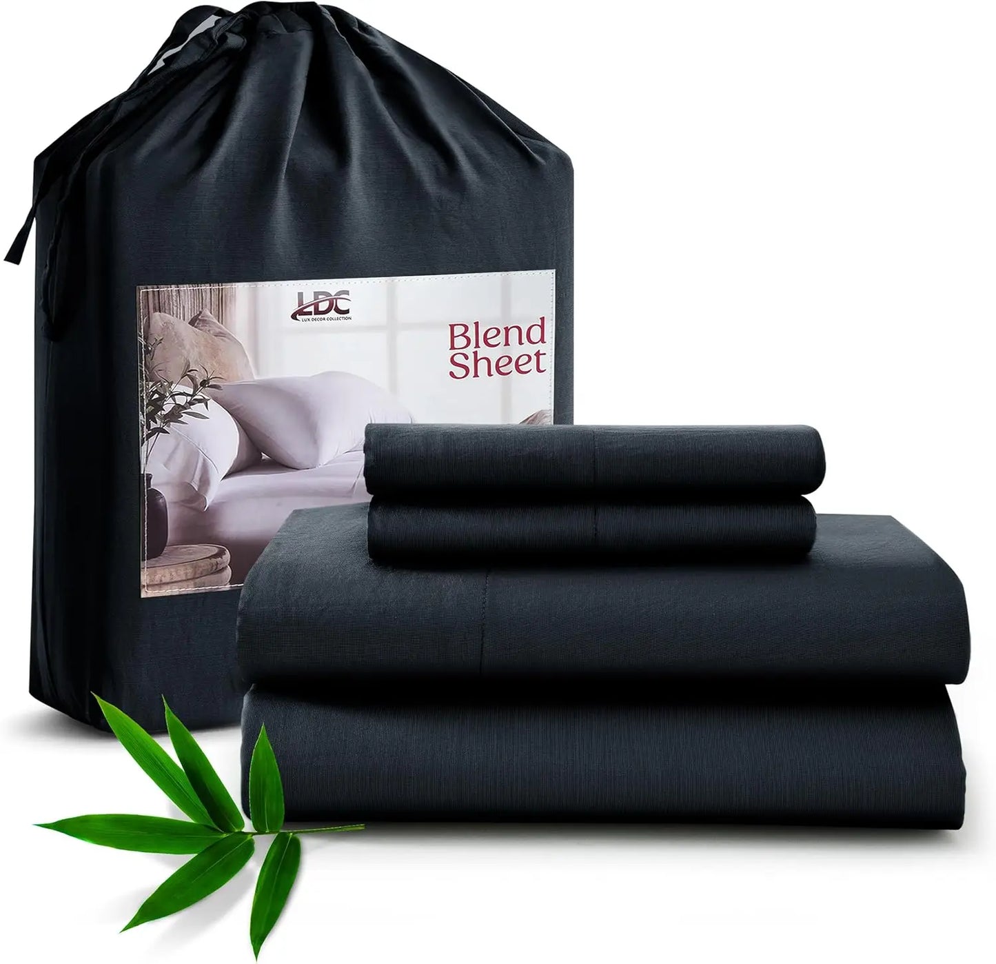 Lux Decor Collection Bamboo Viscose Sheet Set Soft And Breathable