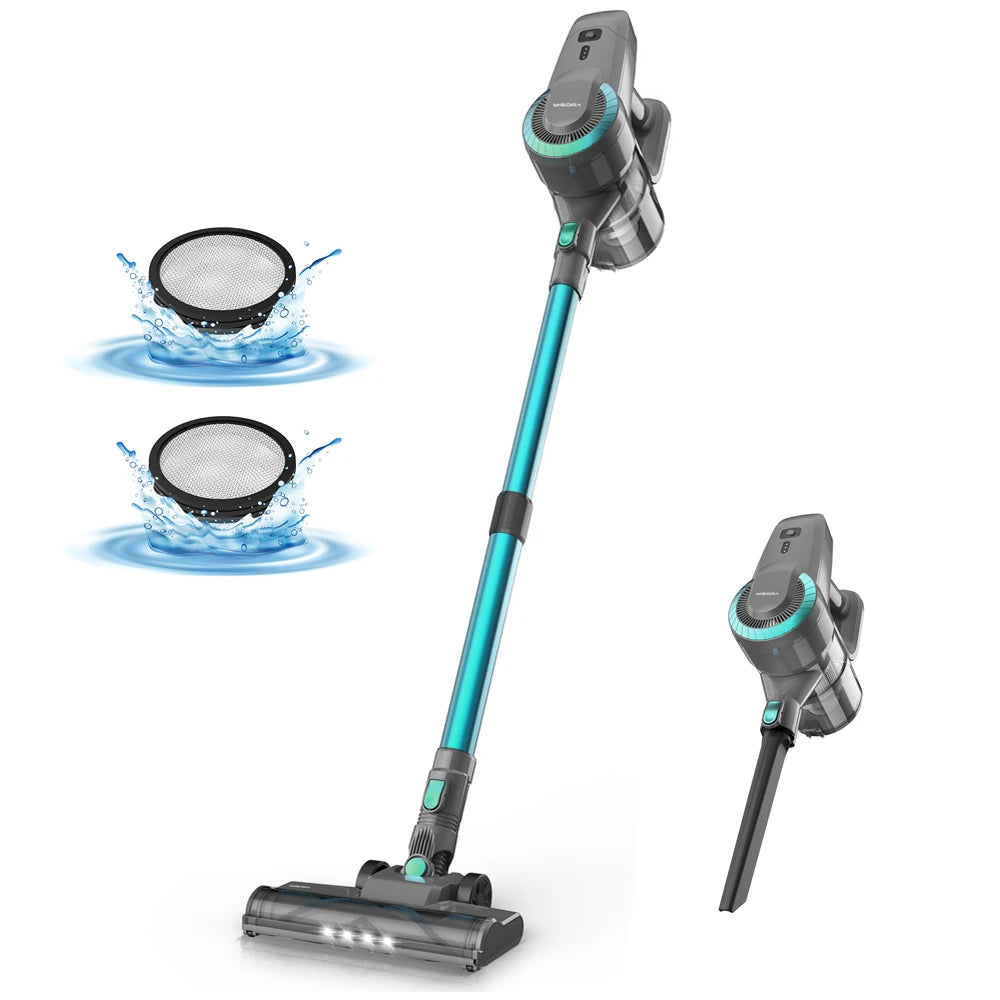 INSE N300 Cordless Upright Vacuum Cleaner For Carpet And Hard Floor