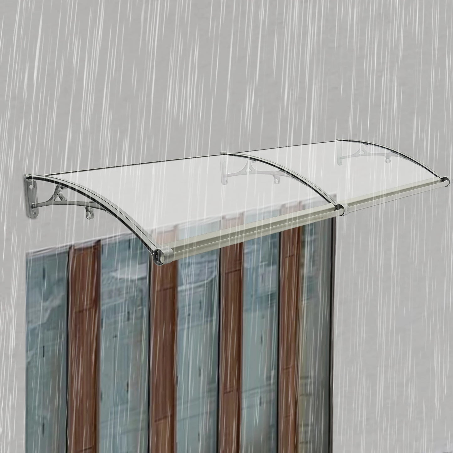 Front Door Arch Rain Shed Canopy For Outdoor Sun Protection