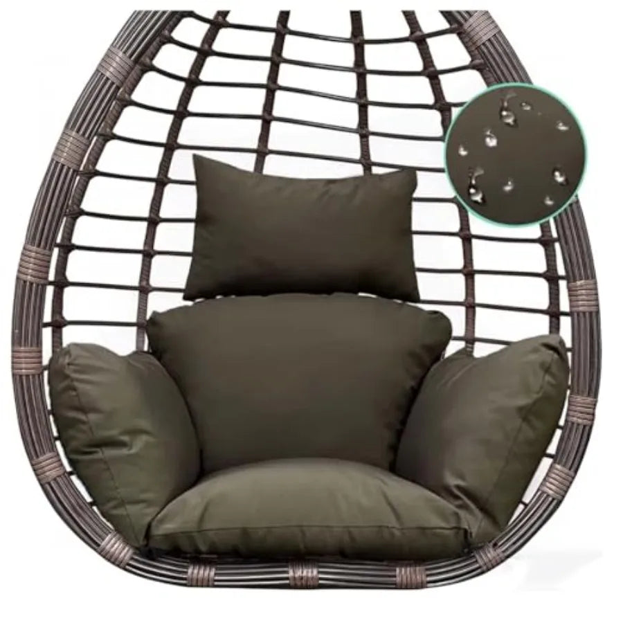 Egg Chair Cushion For Indoor And Outdoor Hanging Chairs Soft Seat Pad