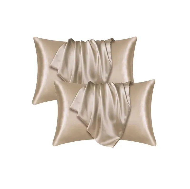 100 Percent Silk Pillowcase Satin Hair Care Pillow Cover For Smooth Sleep