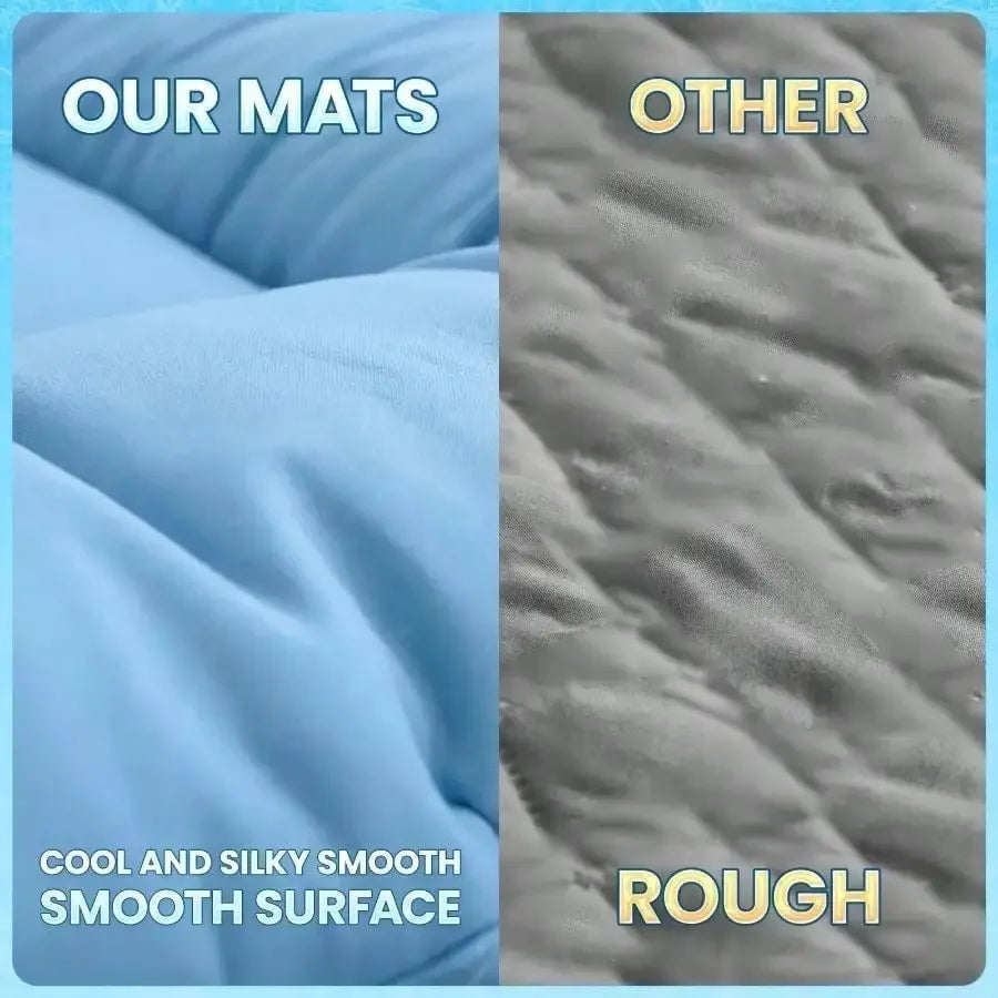 Summer Cooling Mat Dog Bed Ultra Soft Plush For Pets