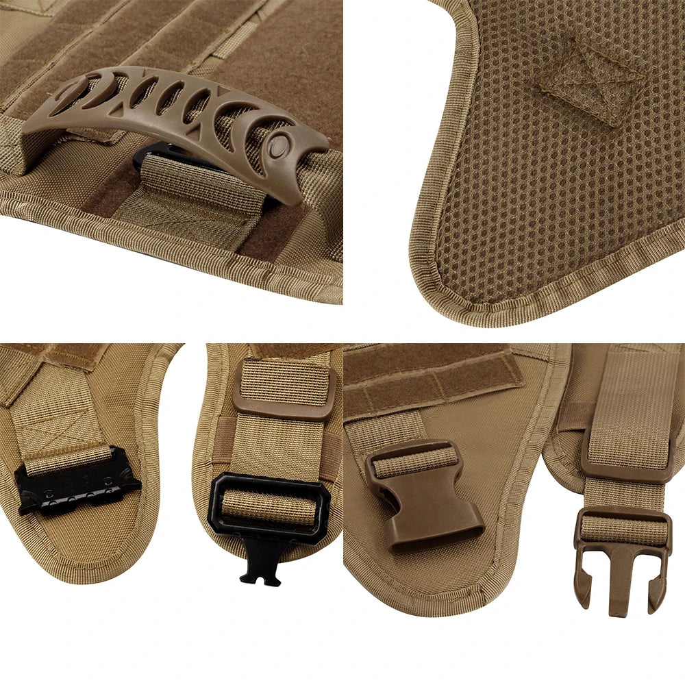 Nylon Dog Harness And Leash Set Training Vest And Collar