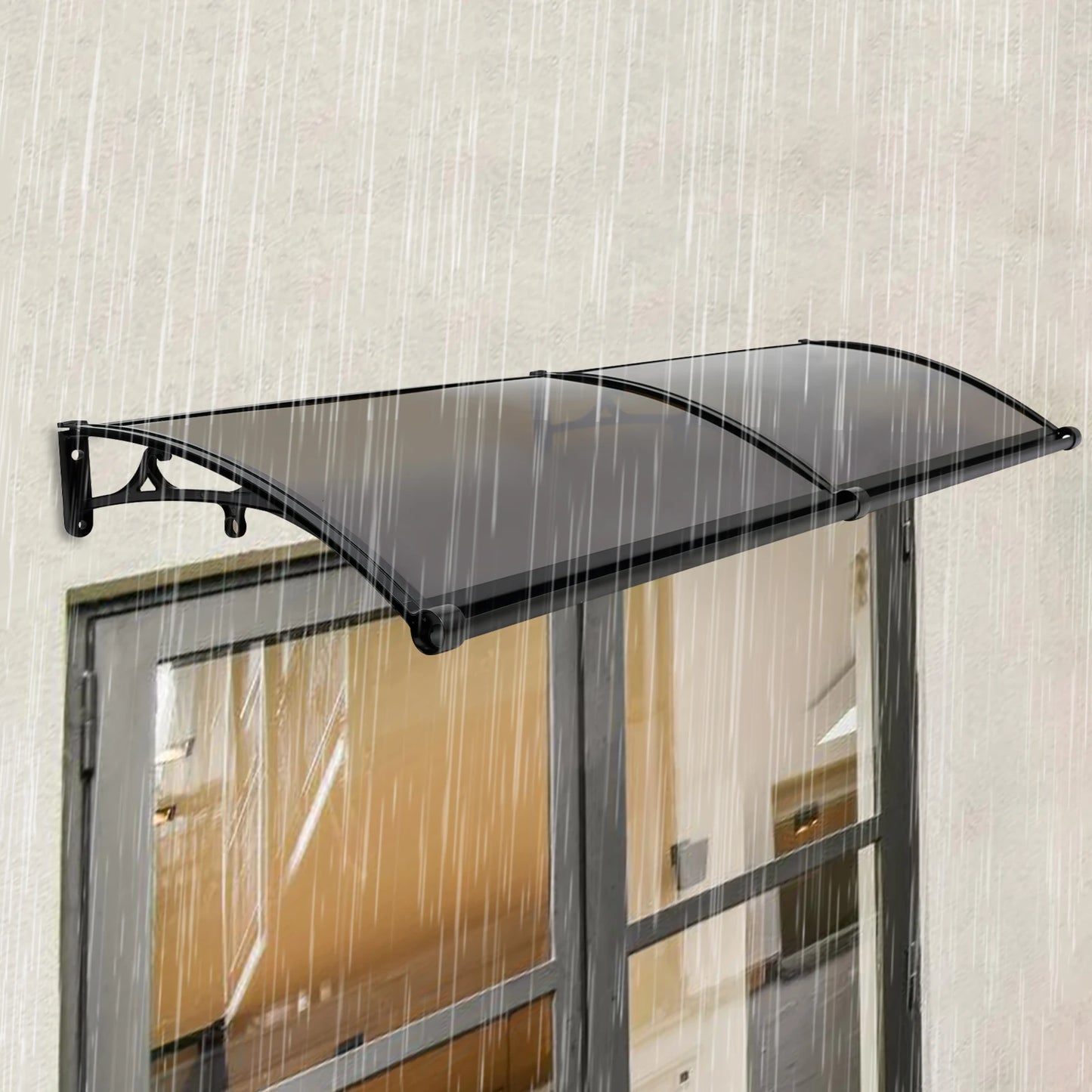 Front Door Arch Rain Shed Canopy For Outdoor Sun Protection