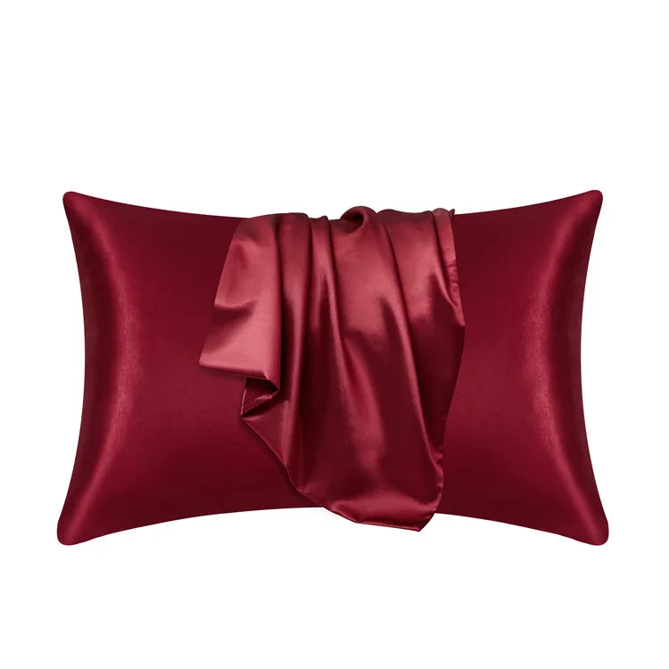 100 Percent Silk Pillowcase Satin Hair Care Pillow Cover For Smooth Sleep