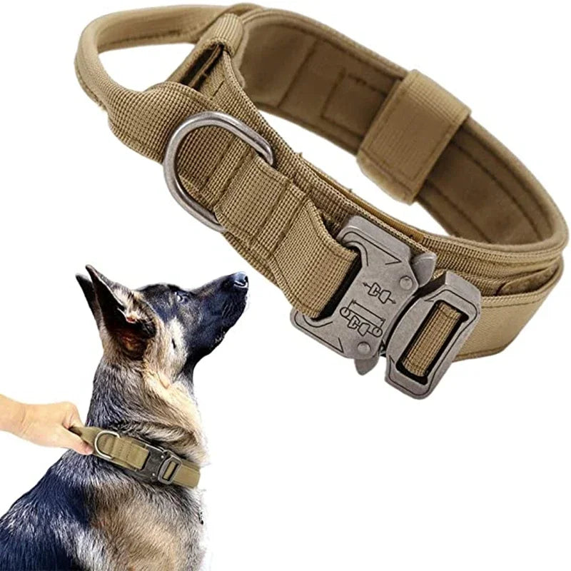 COOYOMOO Durable Tactical Dog Collar And Leash Set For Training