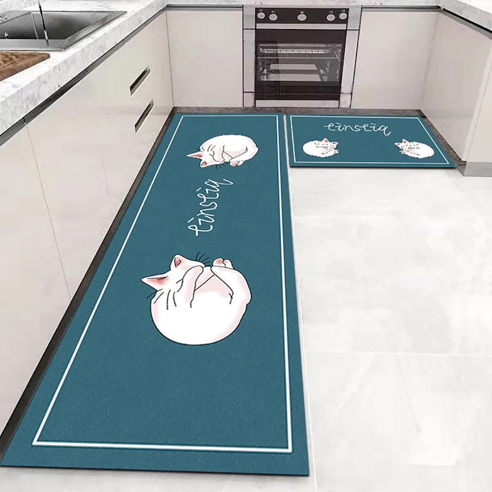 All Purpose Kitchen Floor Mat Hallway Anti Slip Rug