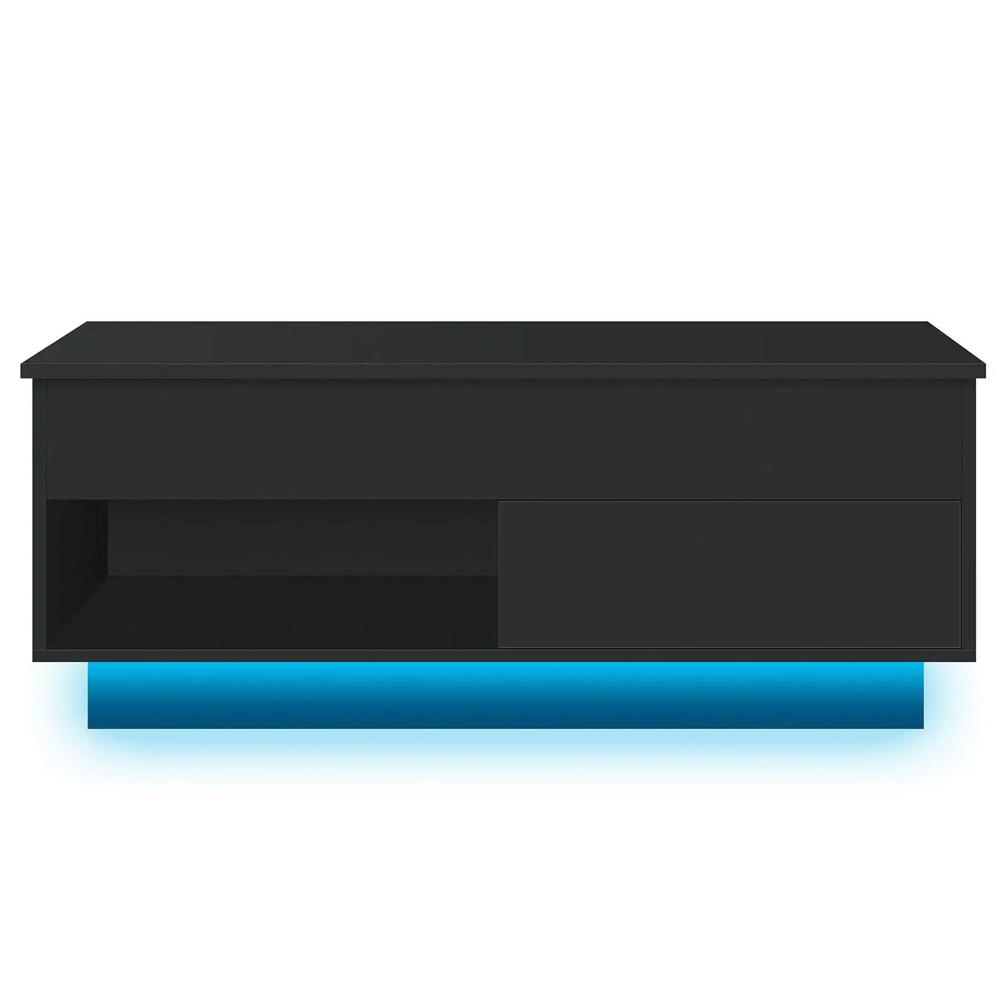 Hommpa LED Lift Coffee Table With Height Adjustment