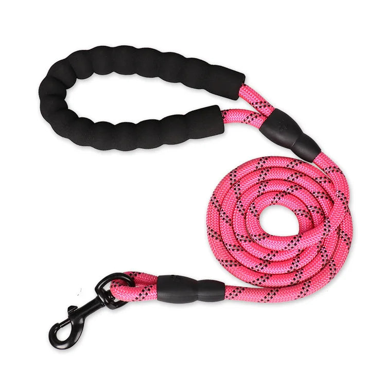 Durable Nylon Dog Leash With Padded Handle Great For Dogs