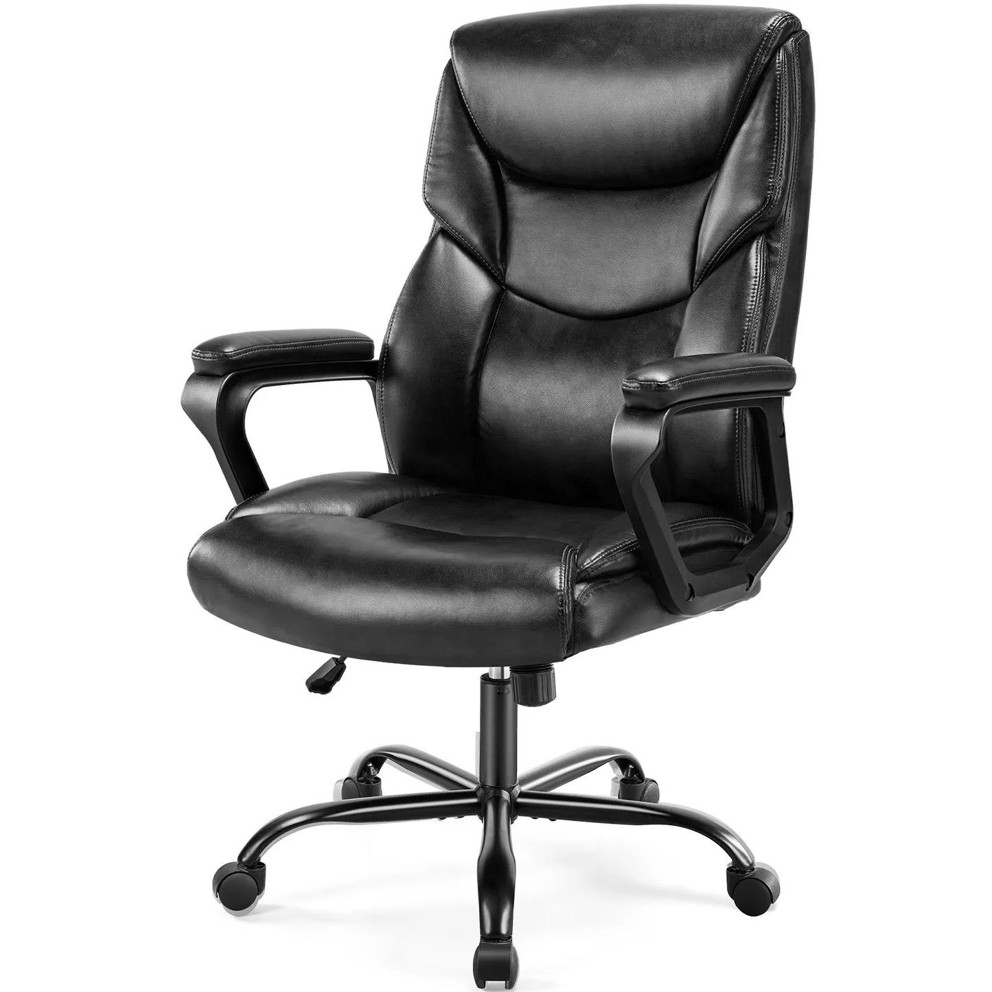 JHK Ergonomic PU Leather Armrest Gaming Chair With Lumbar Support