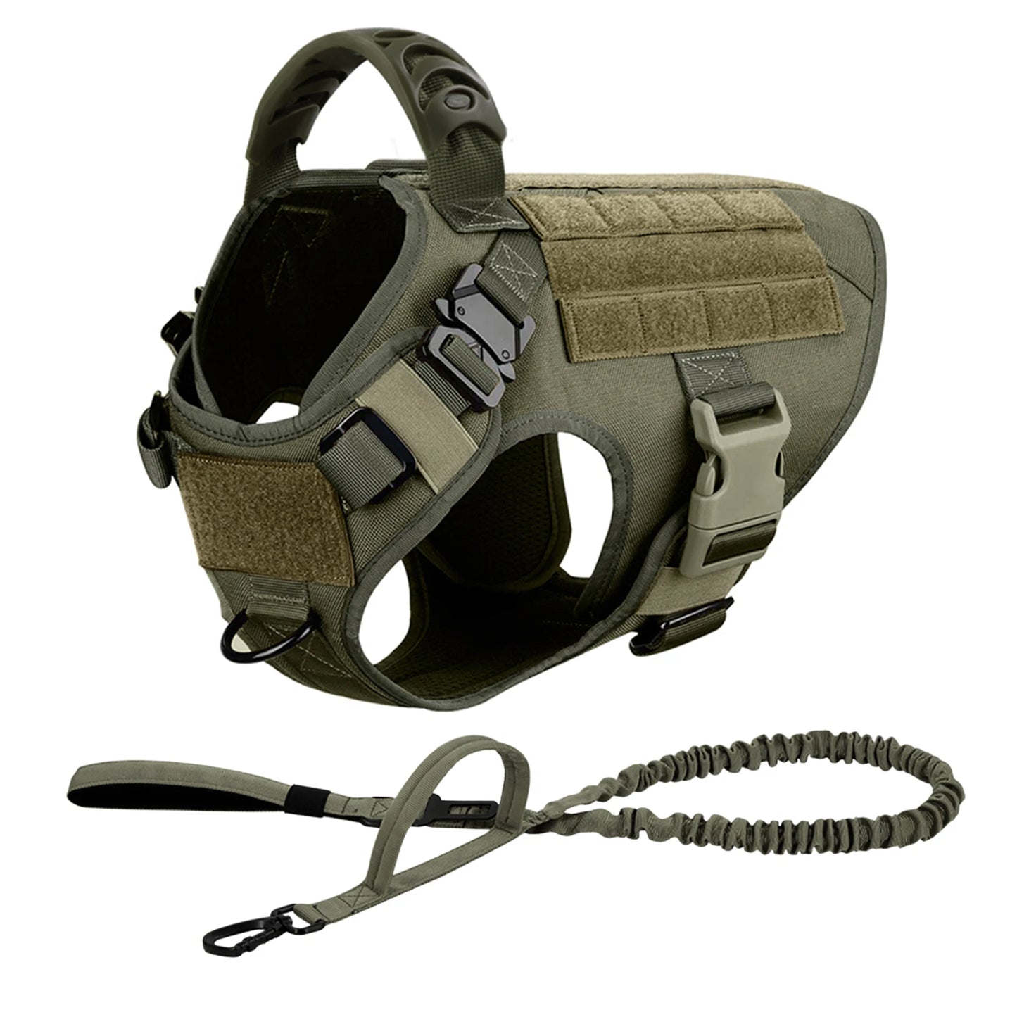 Nylon Dog Harness And Leash Set Training Vest And Collar