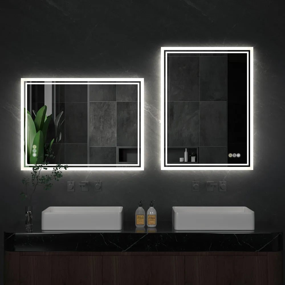 LUVODI Illuminate LED Backlit Mirror With Anti Fog