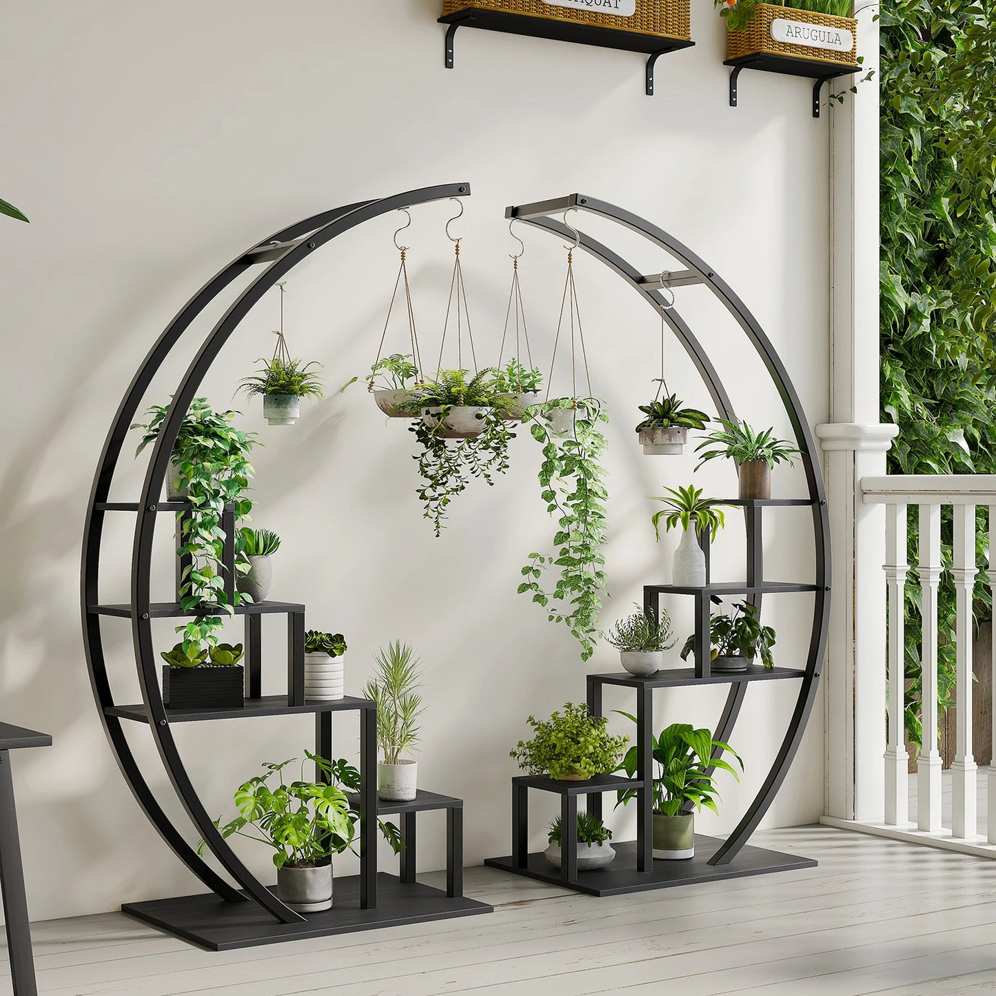 TWISTER.CK 5 Tier Flower Plant Stand Indoor 2 Pack