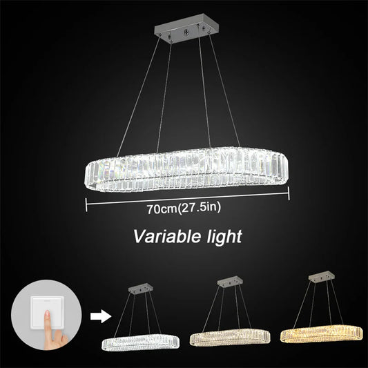 Modern Crystal Chandelier For Dining And Living Rooms