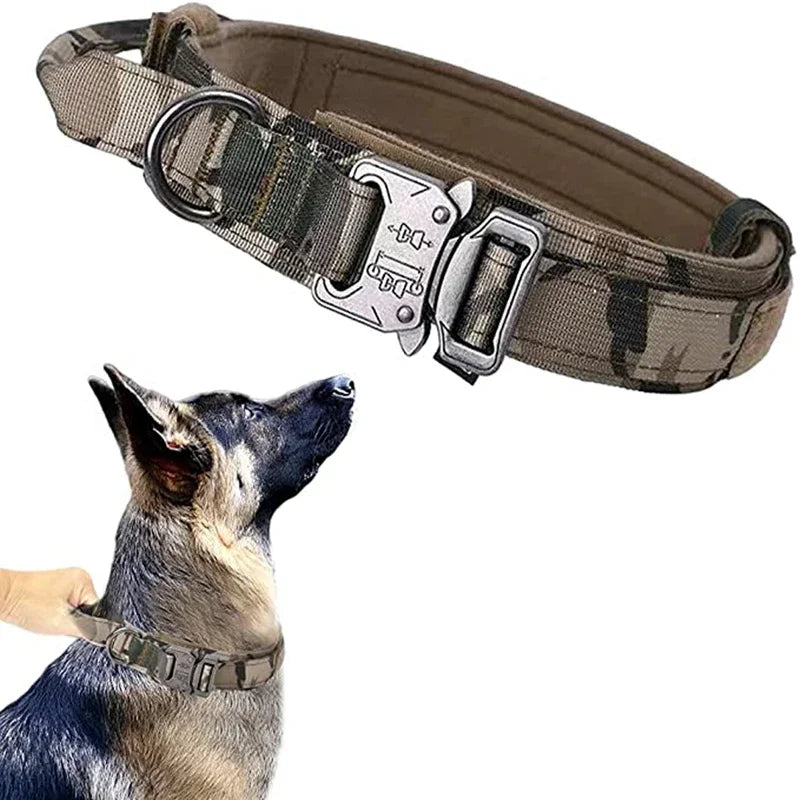 COOYOMOO Durable Tactical Dog Collar And Leash Set For Training