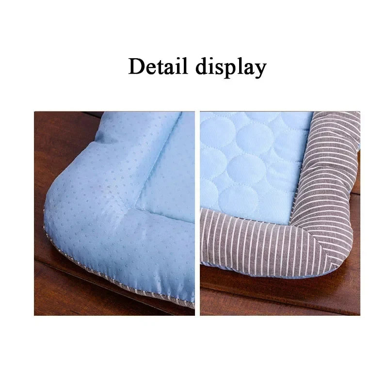 Cooling Pad Bed for Dogs and Cats Breathable Ice Silk Mat