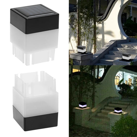 Villa Column Lamps Waterproof LED Solar Fence Deck Lighting