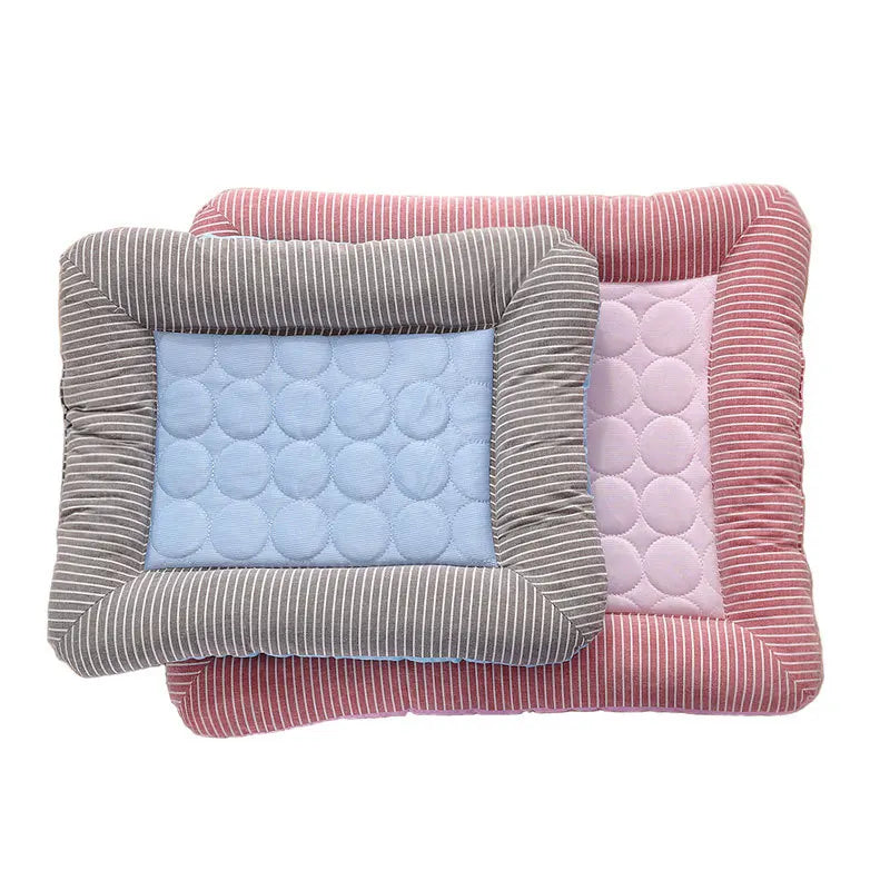 Cooling Pad Bed for Dogs and Cats Breathable Ice Silk Mat