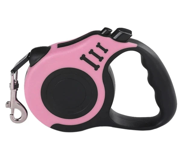 Automatic Retractable Dog Leash For Pets Easy One Hand Operation
