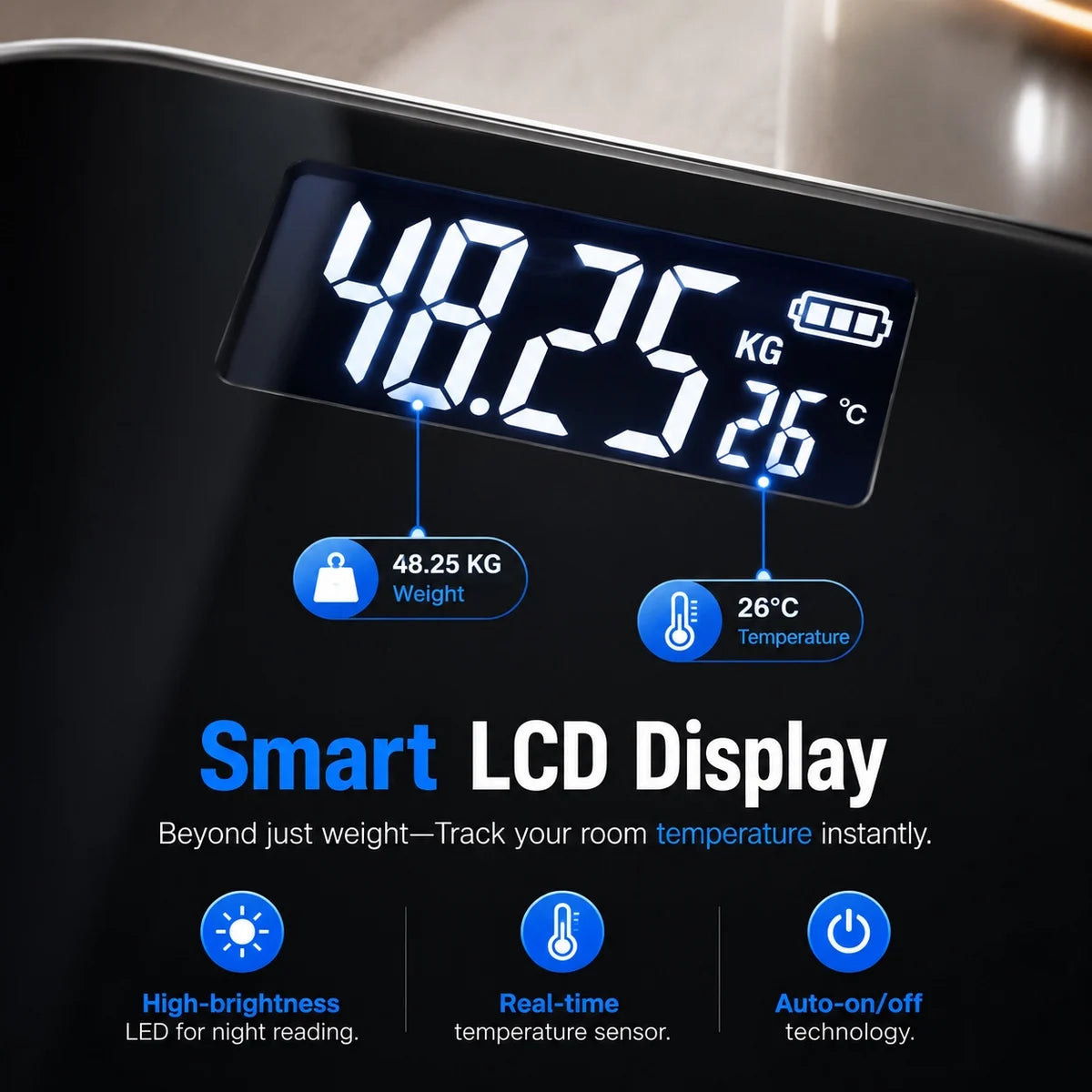 Conridel Precision Digital Scale With Numeric Display And 400lb Capacity