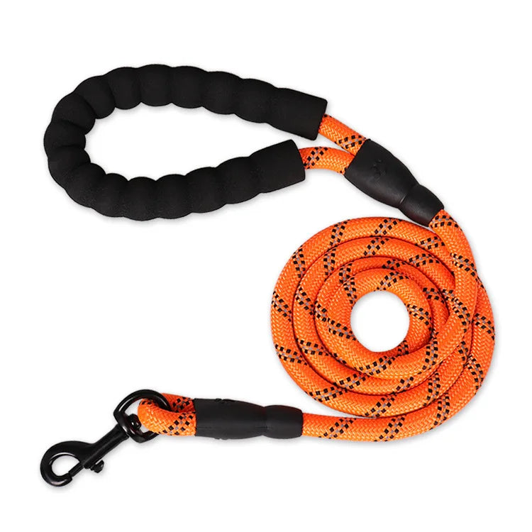 Durable Nylon Dog Leash With Padded Handle Great For Dogs