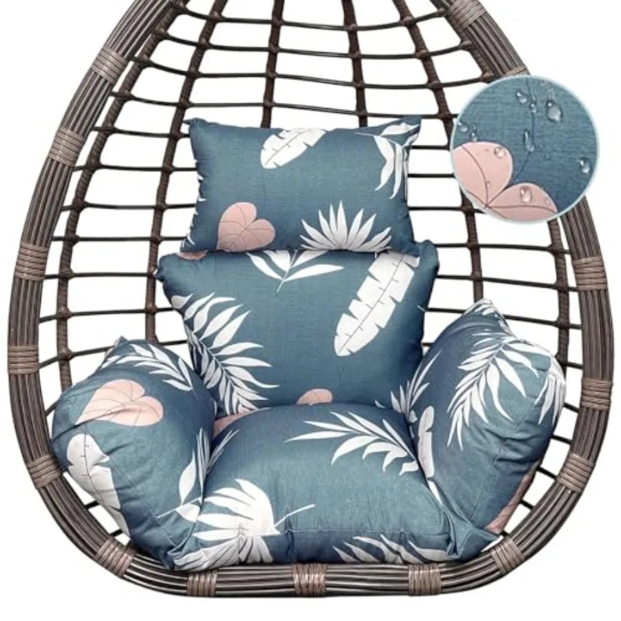 Egg Chair Cushion For Indoor And Outdoor Hanging Chairs Soft Seat Pad