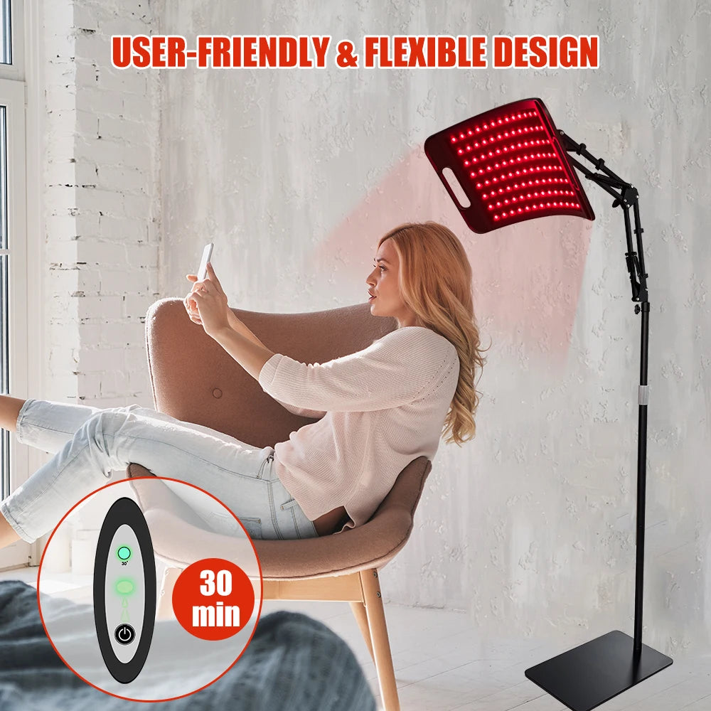 Near Infrared Light Therapy Panel For Face And Body