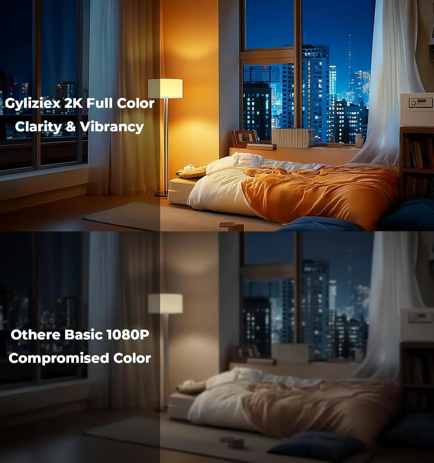 WESECUU Clock Camera 2K Nanny Cam With 5G WiFi And Two Way Talk