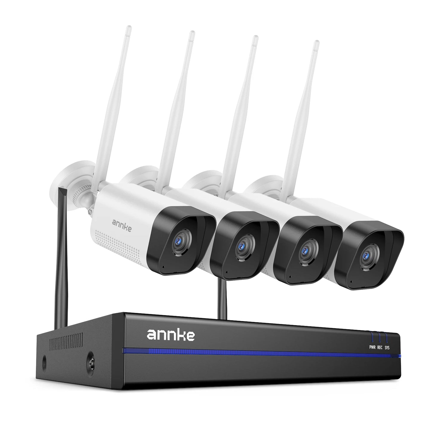 ANNKE WiFi Surveillance System With 5MP NVR And 3MP Cameras