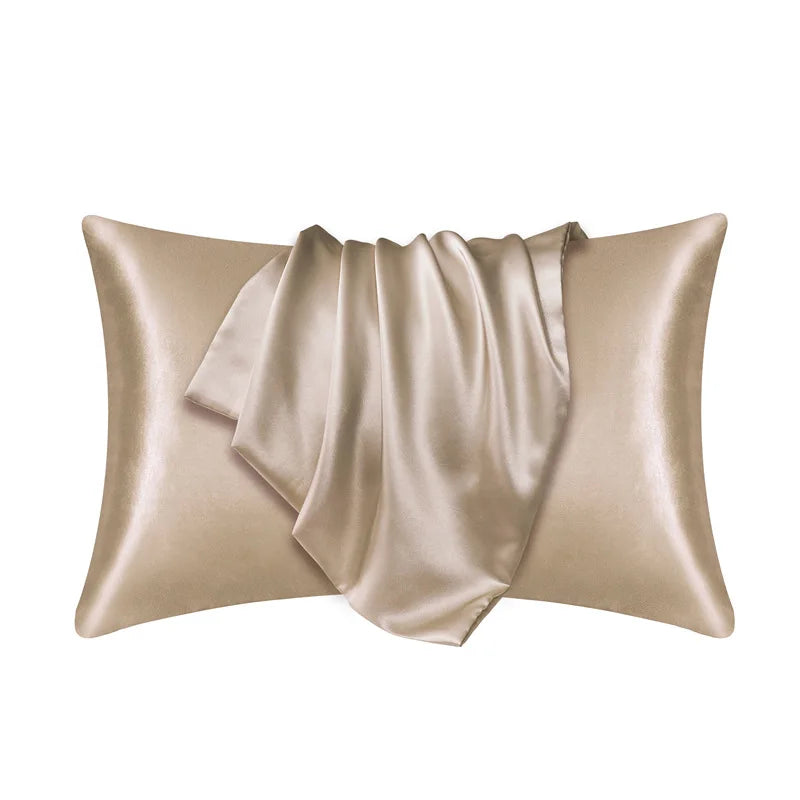 100 Percent Silk Pillowcase Satin Hair Care Pillow Cover For Smooth Sleep