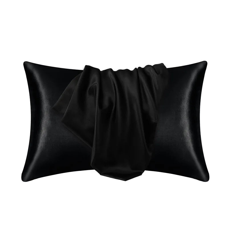 100 Percent Silk Pillowcase Satin Hair Care Pillow Cover For Smooth Sleep