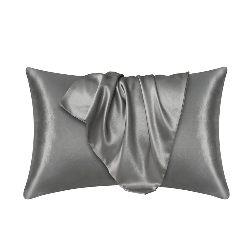 100 Percent Silk Pillowcase Satin Hair Care Pillow Cover For Smooth Sleep