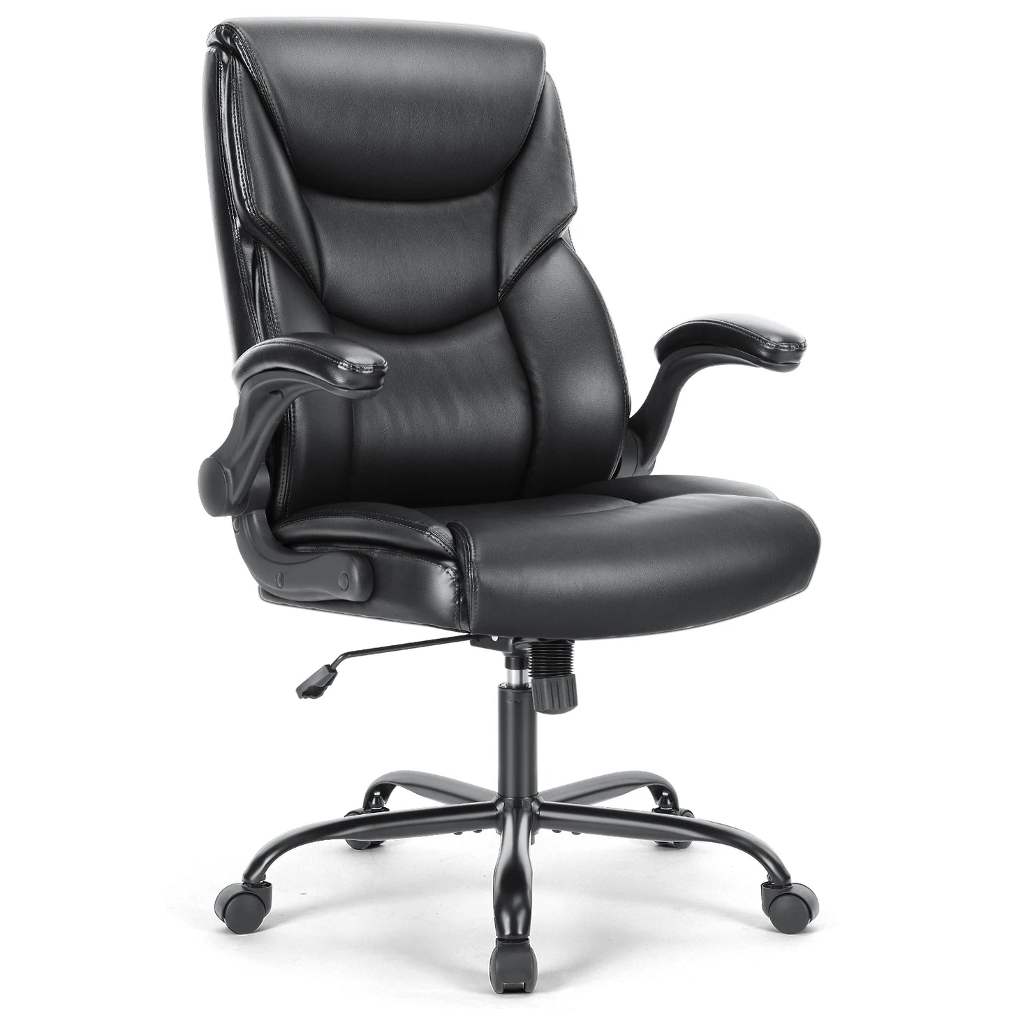 JHK Heavy Duty Ergonomic Office Chair With Flip Up Arms