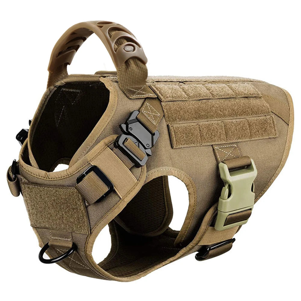 Nylon Dog Harness And Leash Set Training Vest And Collar