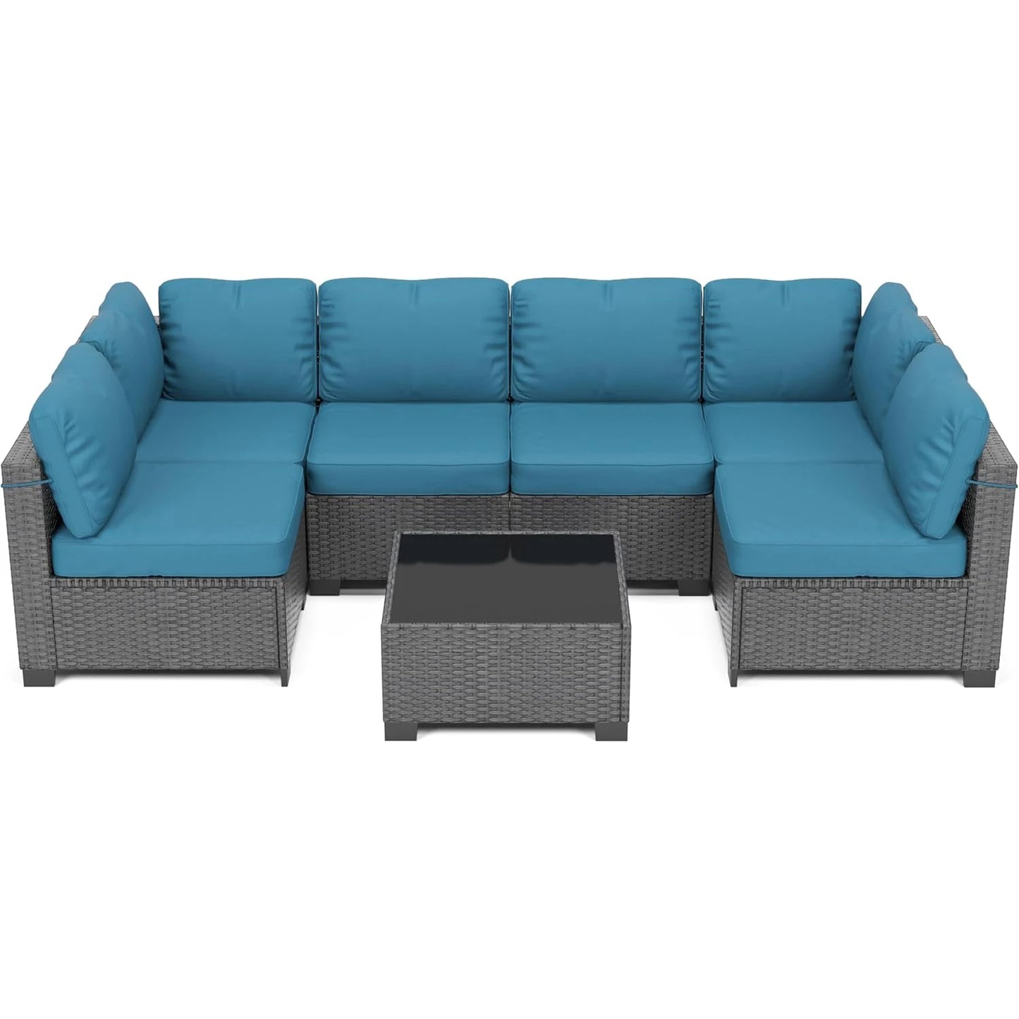 HobbyLane Modular Outdoor Furniture Set For Garden Balcony