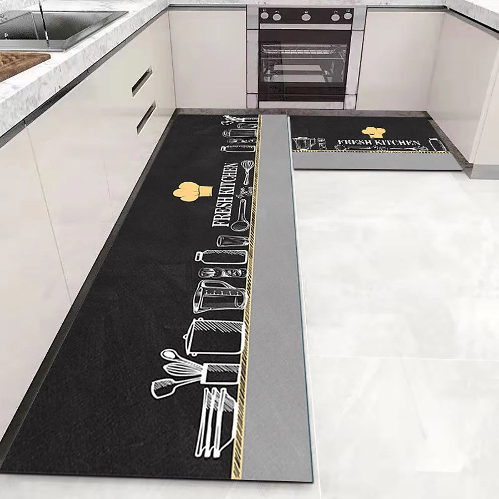 All Purpose Kitchen Floor Mat Hallway Anti Slip Rug