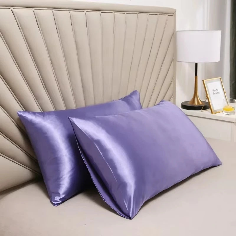100 Percent Silk Pillowcase Satin Hair Care Pillow Cover For Smooth Sleep