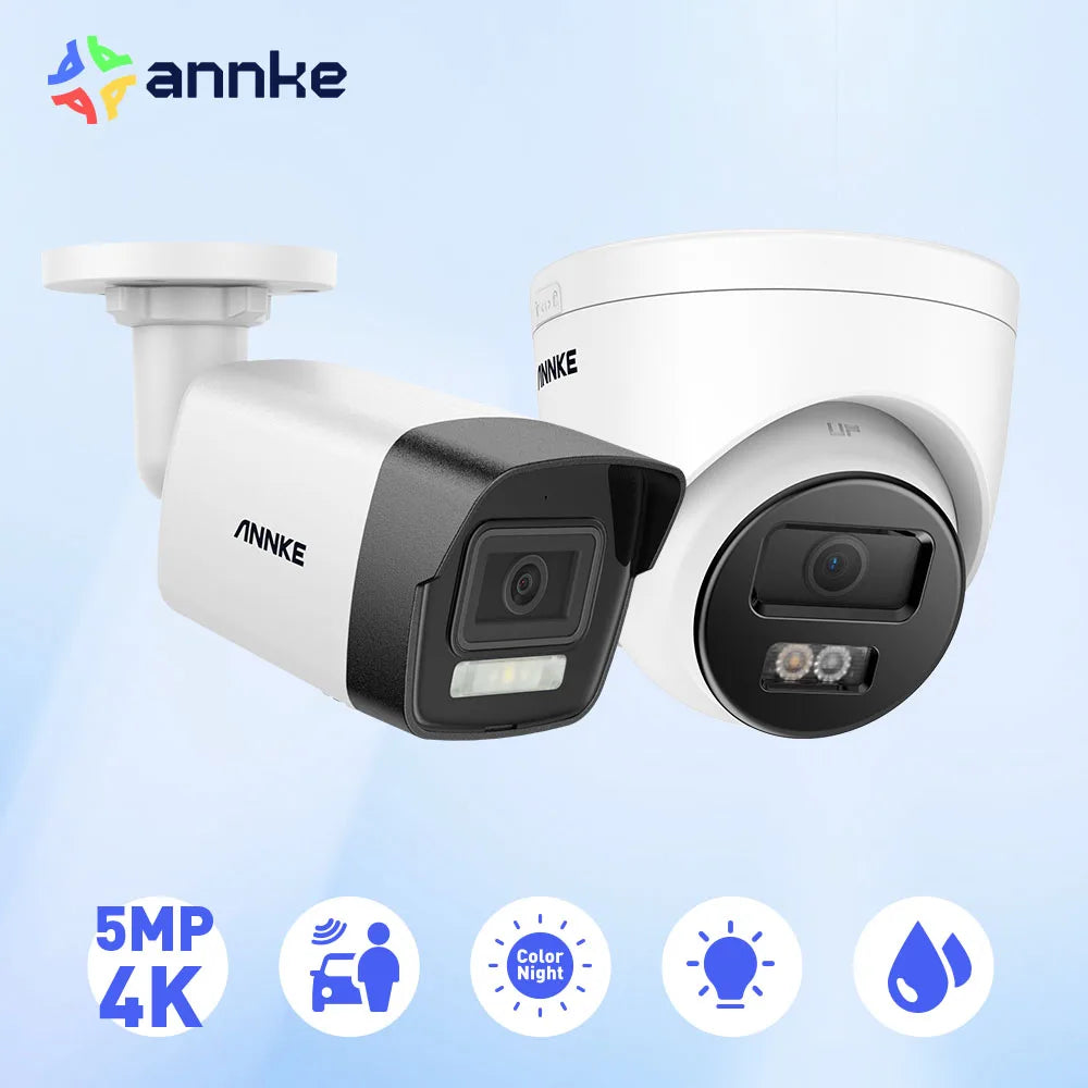ANNKE 4K Smart Dual Light Network Camera Built In Microphone