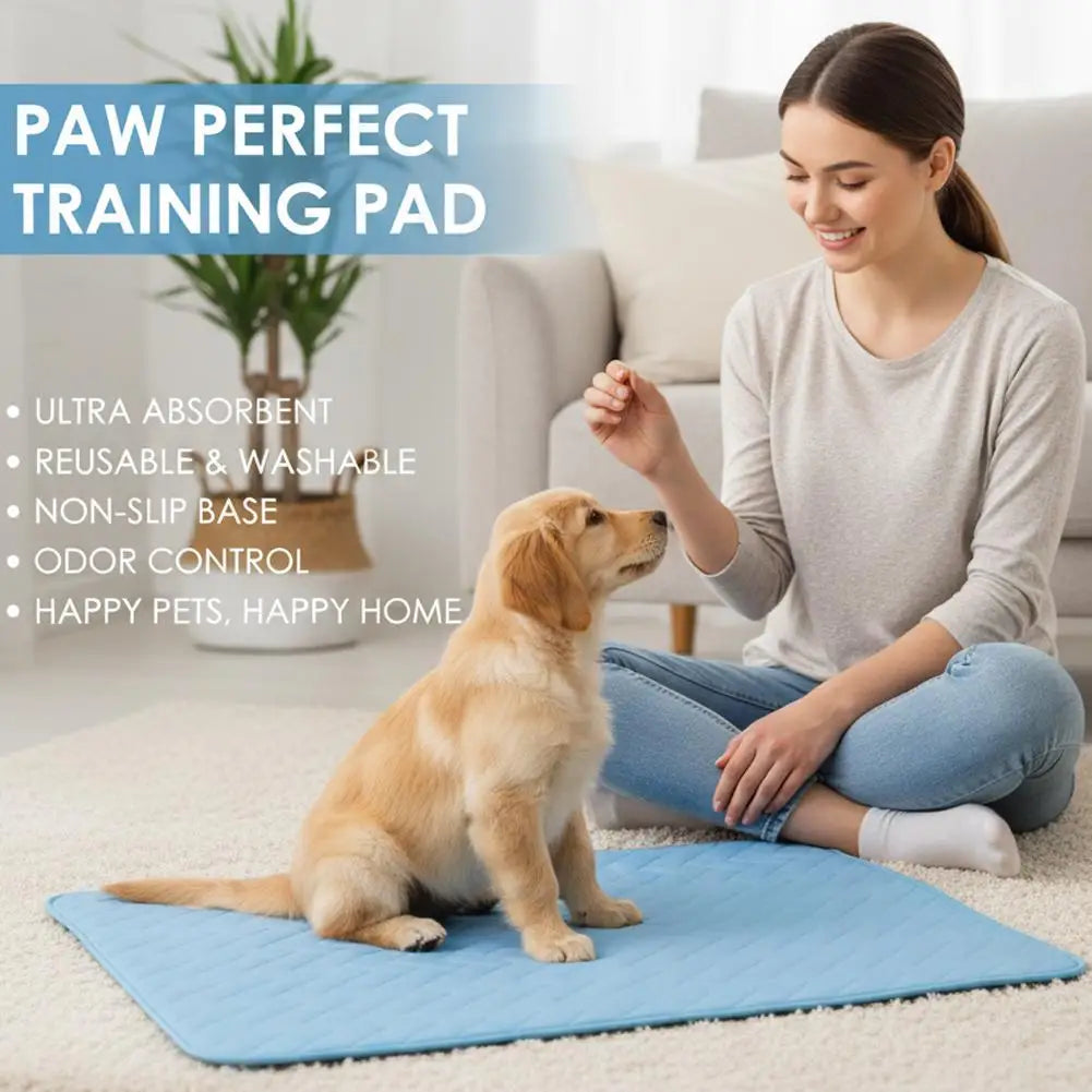 Dog Cooling Mat Ice Silk Fabric Instant Cooling Bed