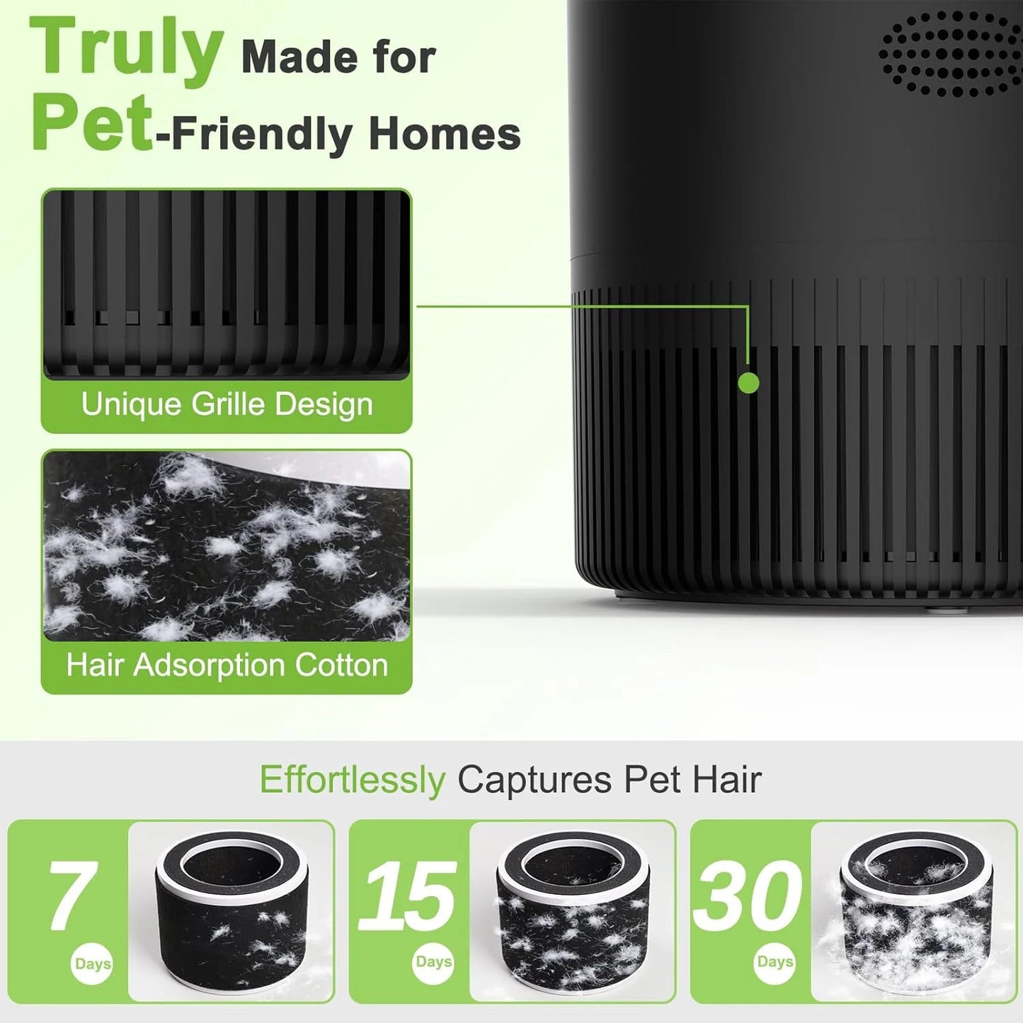 Chuboor Smart Air Purifier HEPA With App Alexa Control